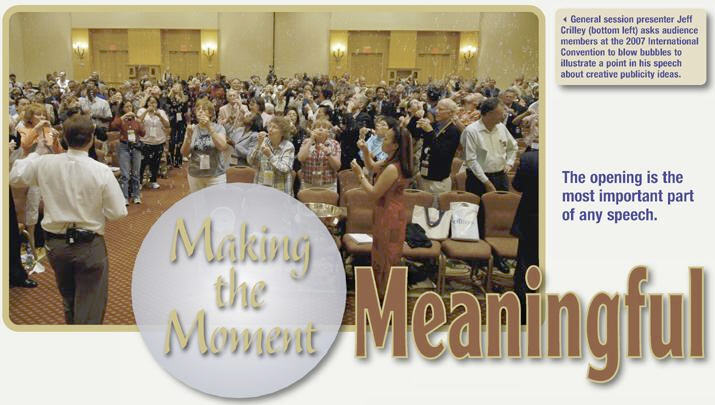 Making the Moment Meaningful