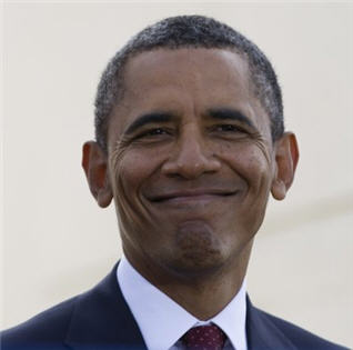 Obama Smiles